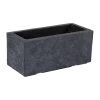 Plantenbak Arizona Balkon - L40 X B17.2 X H17.2cm - Donkergrijs -Groen Decor Verkoop arizona balconybox str graphite l40w172h172 plantenbak 1 5