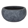 Plantenschaal Arizona Bullet - D31 X H15.5cm - Donkergrijs 1 Plantenschaal Arizona Bullet - D31 X H15.5cm - Donkergrijs -Groen Decor Verkoop arizona bullet bowl graphite d31h155 plantenschaal 1