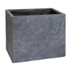 Plantenbak Arizona Cubi - L55 X B55 X H46cm - Donkergrijs -Groen Decor Verkoop arizona cubi graphite w55h46 plantenbak 1 4