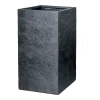Plantenbak Arizona Cubihi - L40 X B40 X H80cm - Donkergrijs -Groen Decor Verkoop arizona cubihi graphite w40h80 plantenbak 1