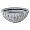 Plantenschaal Arkansas - D55 X H24cm - Lichtgrijs -Groen Decor Verkoop arkansas bowl low washed grey d55h24 bloempot 1 5