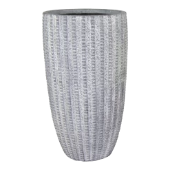 Bloempot Arkansas High Vase Washed - D44 X H77cm - Lichtgrijs