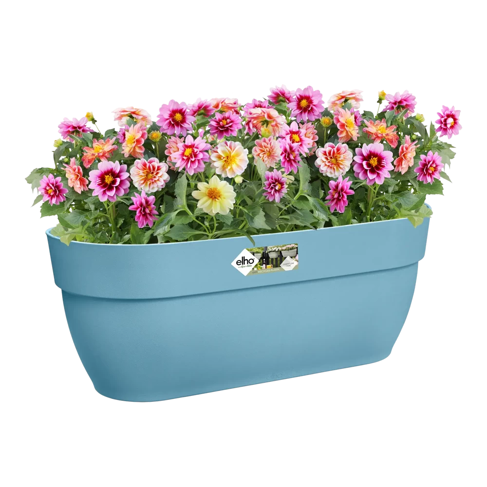 Elho Balkonbak Vibia Campana Easy Hanger Large - Vintage Blauw - Afbeelding 4