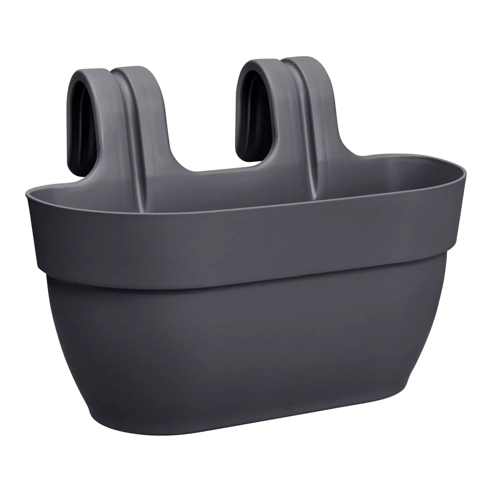 Elho Balkonbak Vibia Campana Easy Hanger Medium - Antraciet - Afbeelding 2
