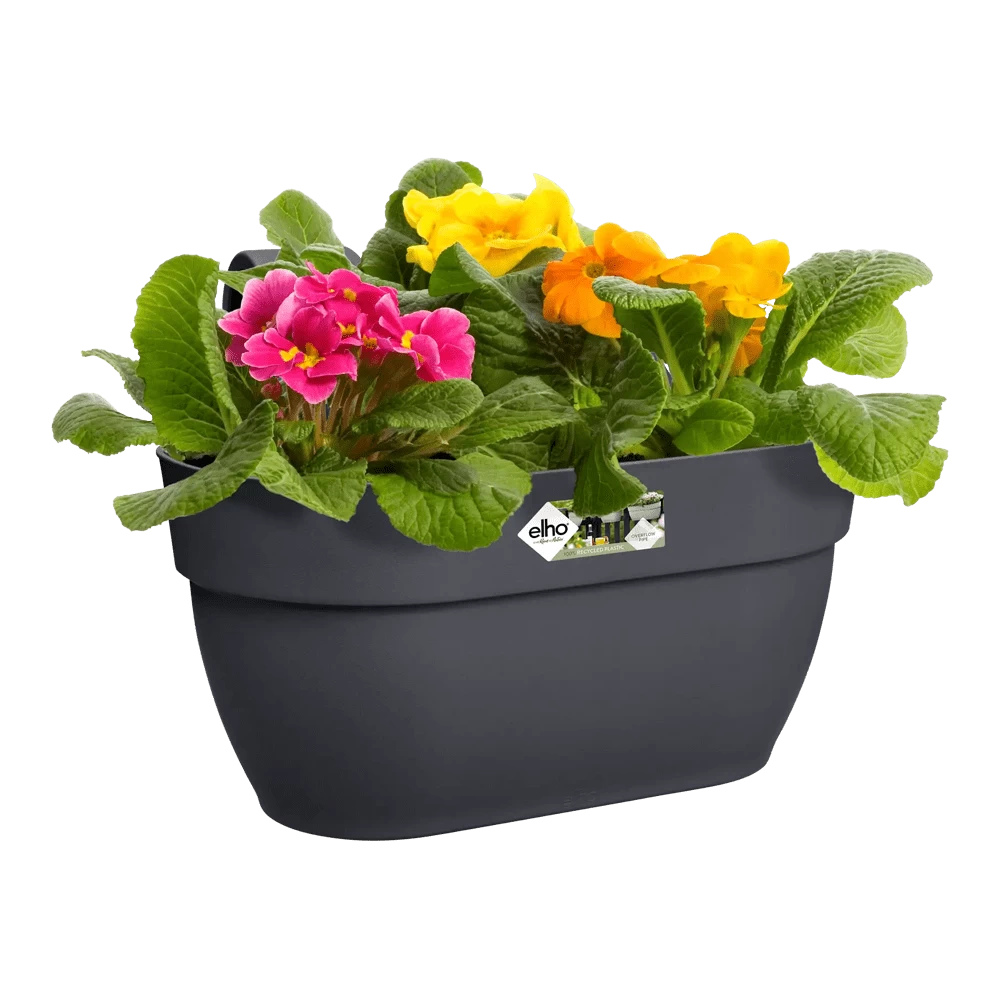 Elho Balkonbak Vibia Campana Easy Hanger Medium - Antraciet - Afbeelding 4