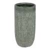 Bloempot Dean Hoog - D43 X H78cm - Groen -Groen Decor Verkoop bloempot dean hoog groen bloempot 1