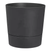 Bloempot Elho Greensense Aqua Care Rond - D35 X H34cm - Houtskoolgrijs -Groen Decor Verkoop bloempot elho greensense aqua care rond d35 x h34cm houtskoolgrijs bloempot 1 1