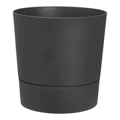 Bloempot Elho Greensense Aqua Care Rond - D35 X H34cm - Houtskoolgrijs