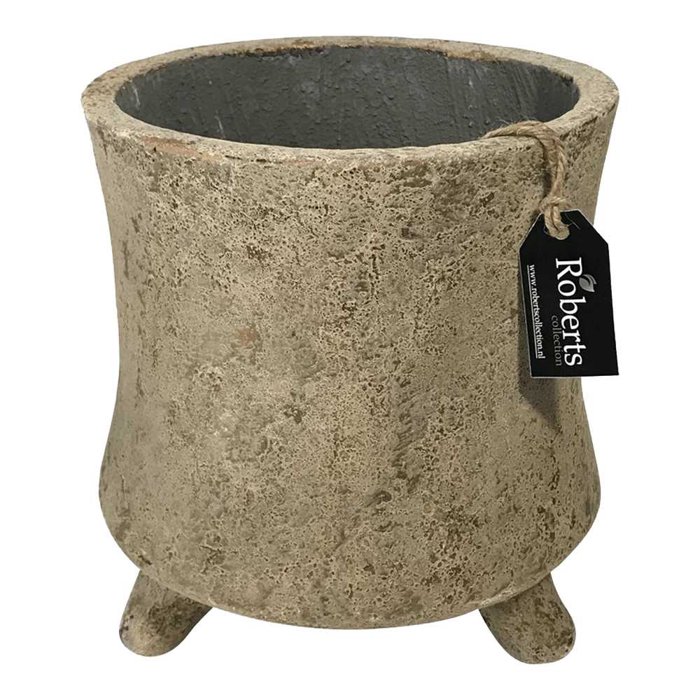 Bloempot Freemont - D24 X H26cm - Cream 3 Bloempot Freemont - D24 X H26cm - Cream