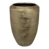 Bloempot Kos Hoog - D29 X H50cm - Goud -Groen Decor Verkoop bloempot kos vaas goud bloempot 1 1