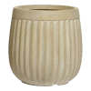 Bloempot Laura - D32 X H32cm - Beige -Groen Decor Verkoop bloempot laura beige bloempot 1 1
