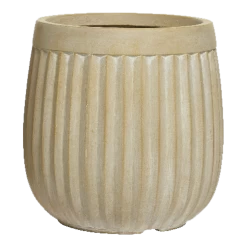 Bloempot Laura - D23 X H23cm - Beige