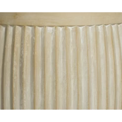 Bloempot Laura - D23 X H23cm - Beige 7 Bloempot Laura - D23 X H23cm - Beige -Groen Decor Verkoop bloempot laura beige bloempot 3