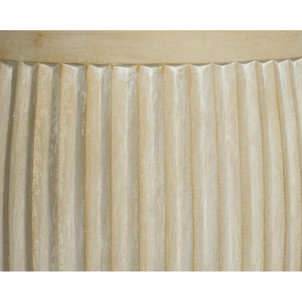 Bloempot Laura - D23 X H23cm - Beige 5 Bloempot Laura - D23 X H23cm - Beige - Afbeelding 3