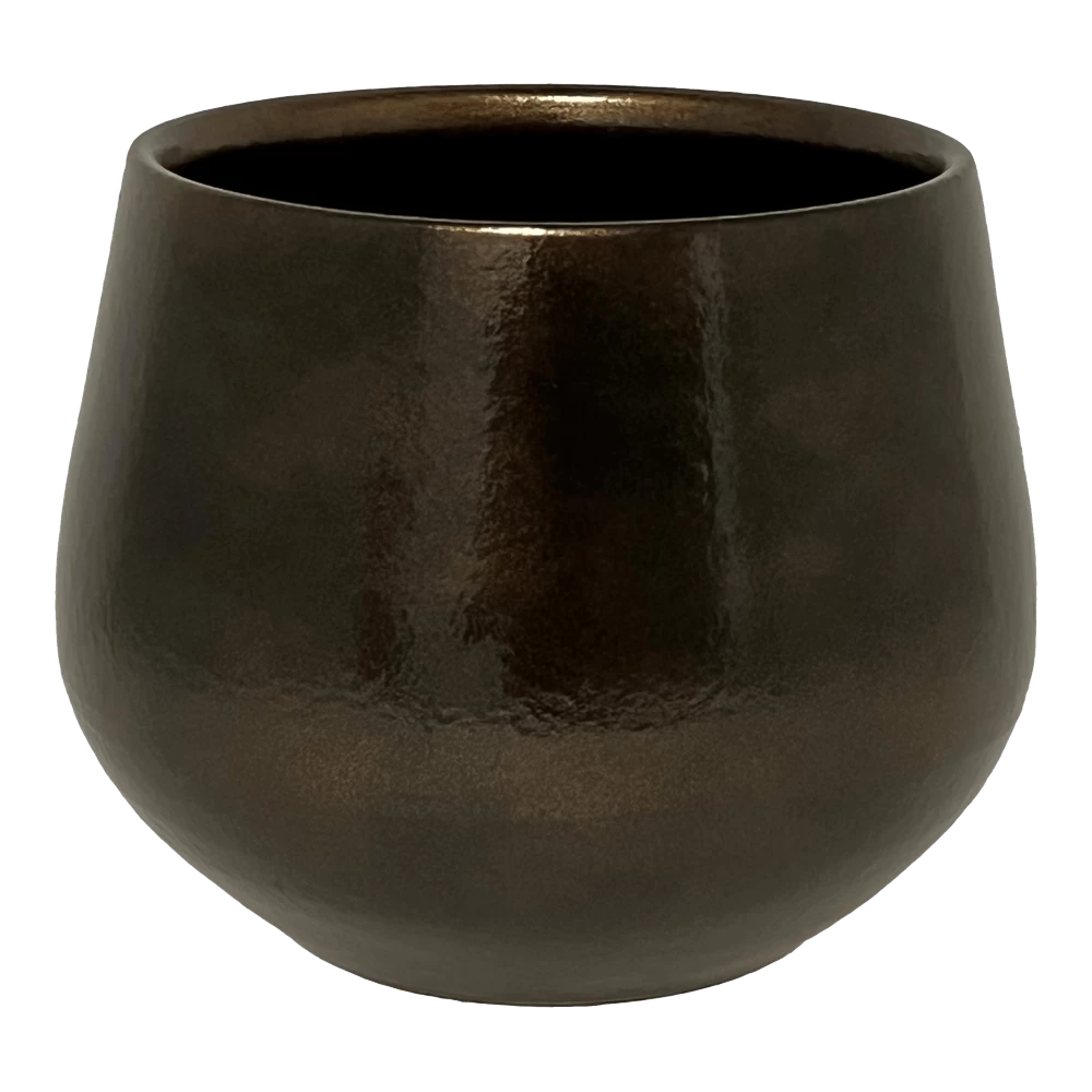 Bloempot Petra - D19 X H16cm - Koper 3 Bloempot Petra - D19 X H16cm - Koper