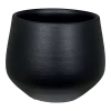 Bloempot Petra - D19 X H16cm - Mat Zwart 2 Bloempot Petra - D19 X H16cm - Mat Zwart -Groen Decor Verkoop bloempot petra d19xh16cm mat zwart bloempot 1