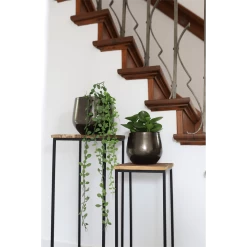 Bloempot Petra - D19 X H16cm - Koper 7 Bloempot Petra - D19 X H16cm - Koper -Groen Decor Verkoop bloempot petra koper bloempot 3