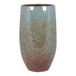 Bloempot Sepp Hoog - D18 X H35cm - Blauw