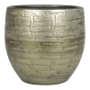 Bloempot Steef - D27 X H27cm - Industrieel Goud 2 Bloempot Steef - D27 X H27cm - Industrieel Goud -Groen Decor Verkoop bloempot steef d27 h27cm industrieel goud bloempot 1 1