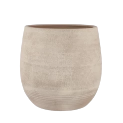 Bloempot Victor - H45 X D49cm - Beige