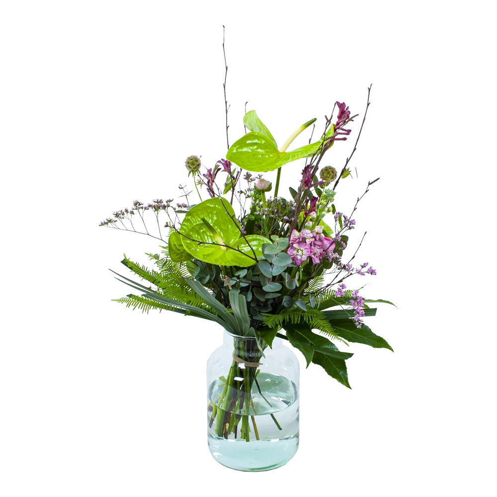 Boeket Anthurium Groot 3 Boeket Anthurium Groot