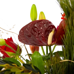 Boeket Liefdevolle Kerst Klein 11 Boeket Liefdevolle Kerst Klein -Groen Decor Verkoop boeket liefdevolle kerst boeketten 4 1