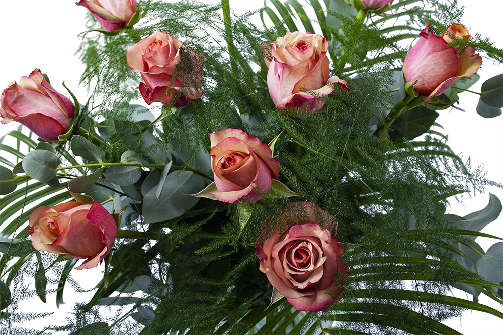 Boeket Rosa Roze Klein 5 Boeket Rosa Roze Klein - Afbeelding 3