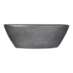 Bloempot Mira Ovaal - L69 X B17 X H25cm - Antraciet