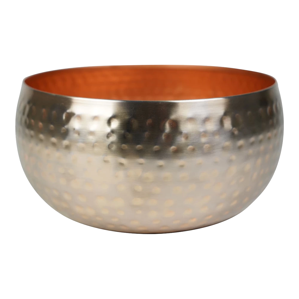 Plantenschaal Kody - D24 X H11cm - Rosu00e9 Goud 3 Plantenschaal Kody - D24 X H11cm - Rosu00e9 Goud