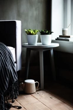 Bloempot Elho Brussels Diamond Rond 30cm - Wit -Groen Decor Verkoop brussels diamond rond 30cm bloempot wit 7 20