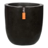 Capi Bloempot Bol Lux Terrazo - D65 X H63cm - Zwart -Groen Decor Verkoop capi lux terrazzo hoge pot fit zwart bloempot 1 4 1