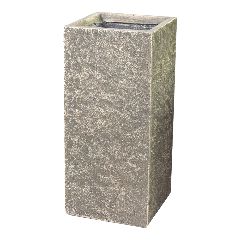 Plantenbak Colorado Cubihi - L33.5 X B33.5 X H70cm - Grijs 3 Plantenbak Colorado Cubihi - L33.5 X B33.5 X H70cm - Grijs