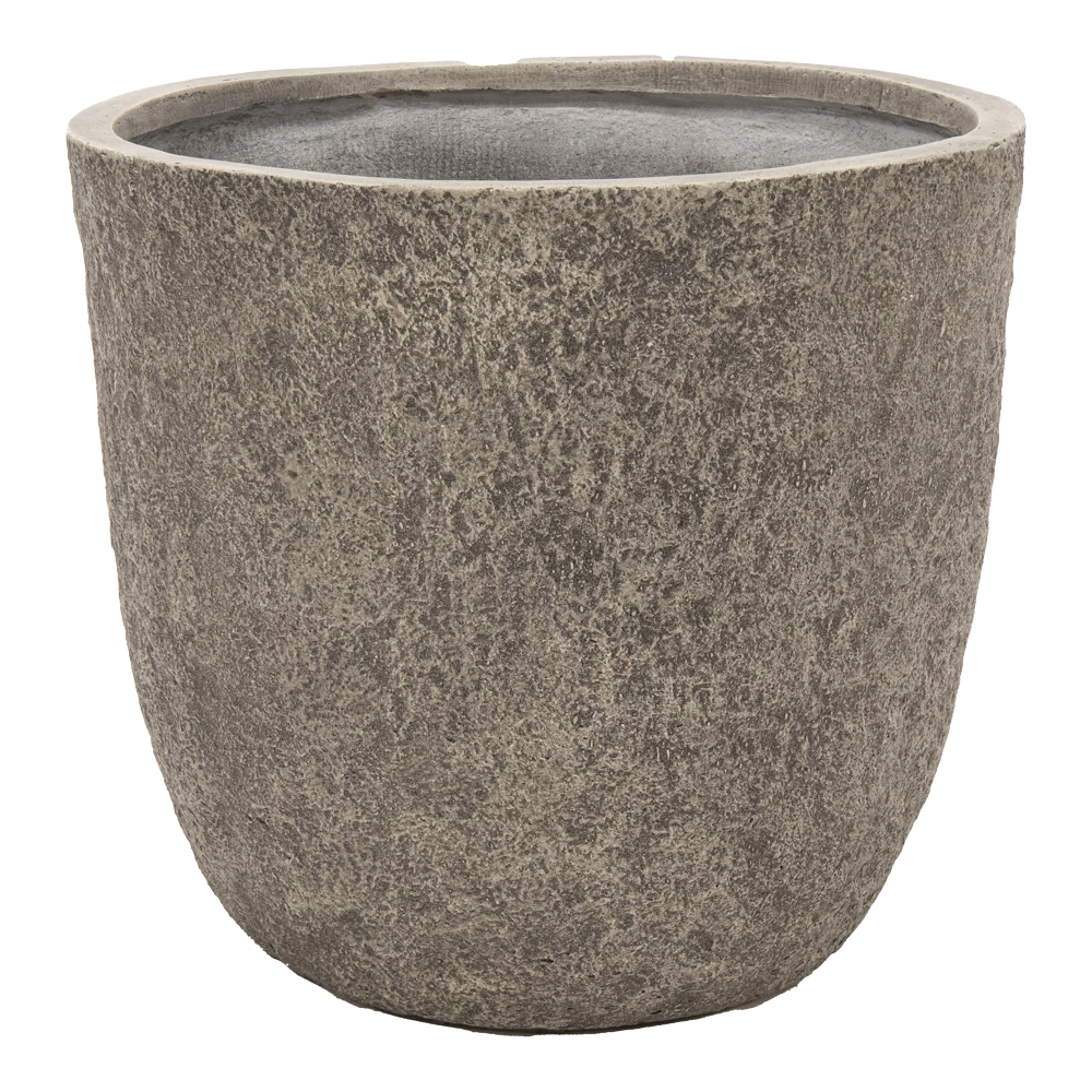 Bloempot Colorado Egg - D32 X H31cm - Grijs