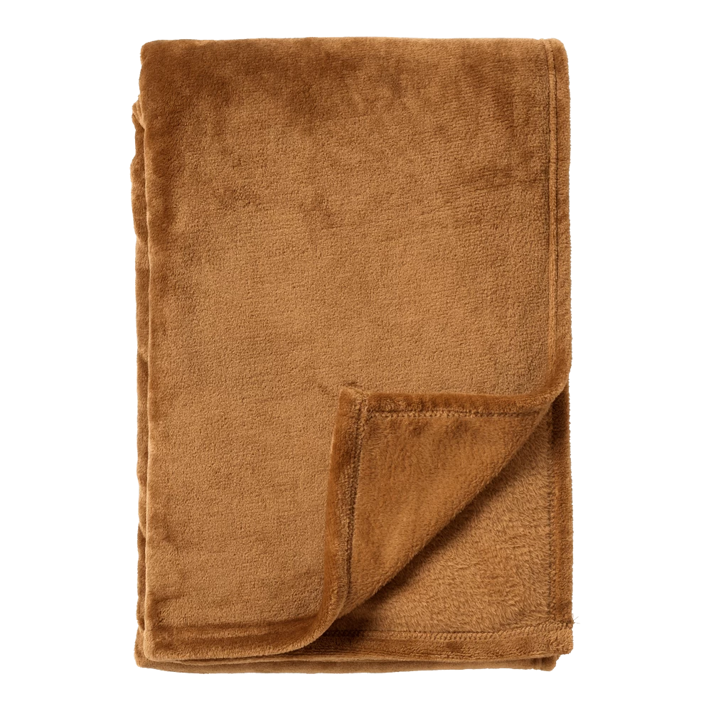 Dutch Decor Plaid Harvey - 150x200cm - Tobacco Brown