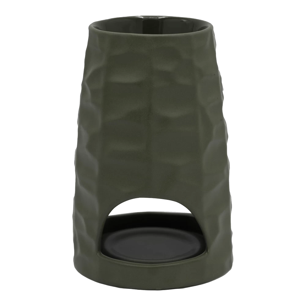 Geurchips Brander Gebeiteld Rond Leger Groen - ScentChips 3 Geurchips Brander Gebeiteld Rond Leger Groen - ScentChips