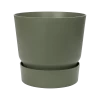 Elho Bloempot Greenville Rond 25cm - Bladgroen 1 Elho Bloempot Greenville Rond 25cm - Bladgroen -Groen Decor Verkoop greenville rond 25cm bloempot bladgroen 1 8