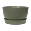 Plantenschaal Elho Greenville 33cm - Bladgroen -Groen Decor Verkoop greenville schaal 33cm bloempot bladgroen 1 8