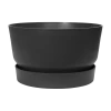 Plantenschaal Elho Greenville 33cm - Living Black -Groen Decor Verkoop greenville schaal 33cm bloempot living black 1 7
