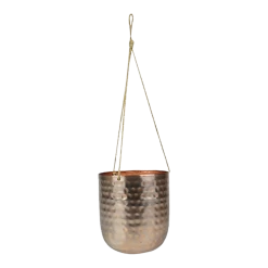 Hangpot Kody - D17 X H20cm - Rosu00e9 Goud