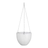 Hangpot Tusca - D22.5 X H19.5cm - Wit 1 Hangpot Tusca - D22.5 X H19.5cm - Wit -Groen Decor Verkoop hangpot tusca d22 5 h19 5 wit hangpot 1 7