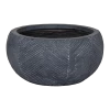 Plantenschaal Iowa Bullet - D56 X H28cm - Donkergrijs -Groen Decor Verkoop iowa bullet bowl graphite d56h28 bloempot 1 5