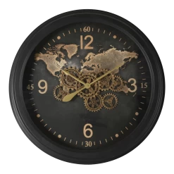 Klok Carta Zwart U00f8 80 Cm - Wandklok