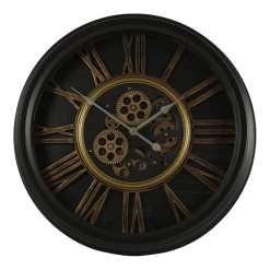 Klok Grant Zwart U00f8 52,2 Cm - Wandklok