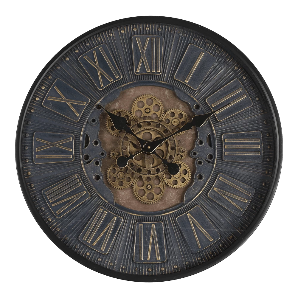 Klok Grant Zwart U00f8 60 Cm - Wandklok 3 Klok Grant Zwart U00f8 60 Cm - Wandklok