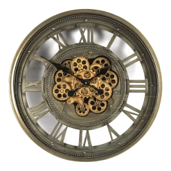 Klok Marinus Grijs U00f8 60 Cm - Wandklok