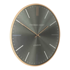 Klok Oyster Advocado Groen/goud U00f8 40 Cm - Wandklok