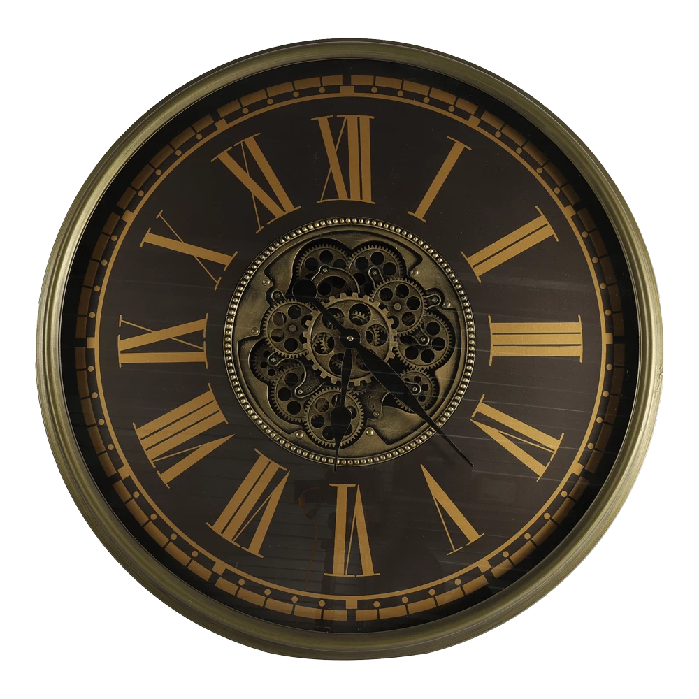 Klok Thom Zwart U00f8 80 Cm - Wandklok 3 Klok Thom Zwart U00f8 80 Cm - Wandklok