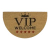 HAMAT Kokosmat Ruco VIP Welcome Halfrond - 75x45cm - Naturel - Deurmat 1 HAMAT Kokosmat Ruco VIP Welcome Halfrond - 75x45cm - Naturel - Deurmat -Groen Decor Verkoop kokosmat ruco vip welcome halfrond 75x45cm naturel deurmat 1