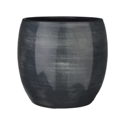 Bloempot Lester - D33 X H31cm - Donkerblauw