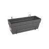 Balkonbak Elho Loft Urban Allin1 50cm - Antraciet -Groen Decor Verkoop loft urban balkonbak allin1 50 plantenbak antraciet 1 8